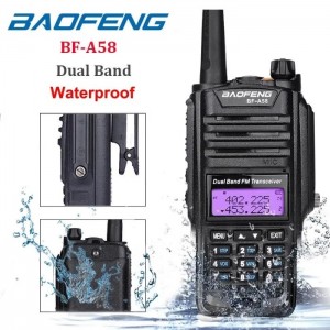 RADIO VHF/UHF/UKF "BAOFENG" BF-58 5W IP67